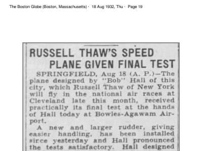 Boston Globe, August 18, 1932, Page 19